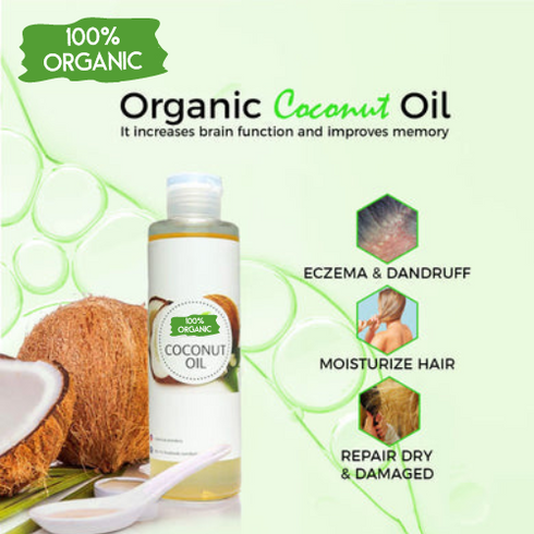 Organic and Natural Coconut Oil | Homemade Oil Without Chemical