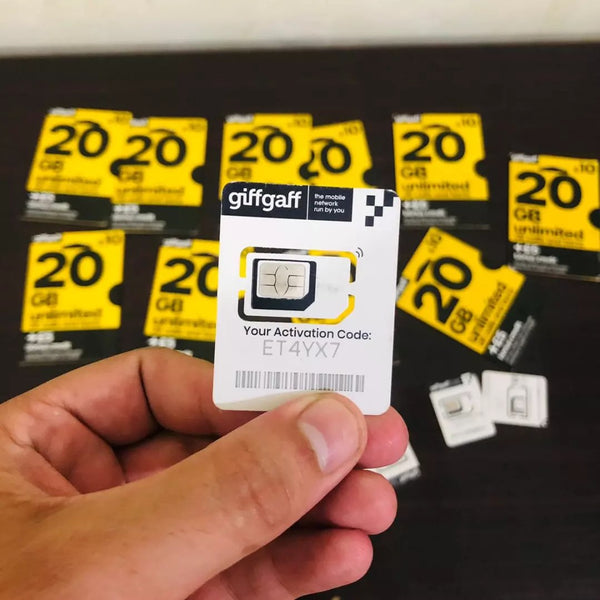 Telecom Card Giffgaff | Easy Activation