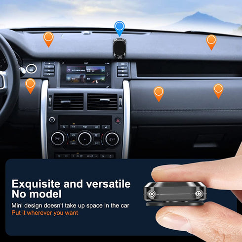 Alloy Folding Magnetic Car Phone Holder | 🔥 LAST DAY SALE 50% OFF 🔥
