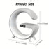 Multifunctional Lamp With Bluetooth Speaker Wireless Charger Sunrise Wake-up & Alarm Clock