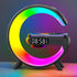 Multifunctional Lamp With Bluetooth Speaker Wireless Charger Sunrise Wake-up & Alarm Clock