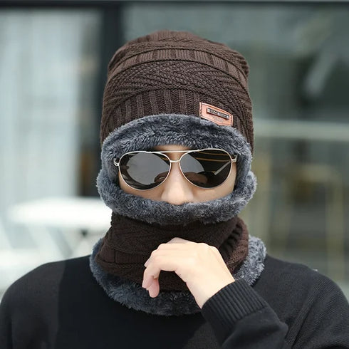 Super Sale!!! 🚀🚀-Flat 50% OFF 😮| Beanie Cap + Neck Warmer 🔥🔥