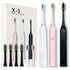 Rechargeable Electric Toothbrush with 3 Replacement Brush Heads