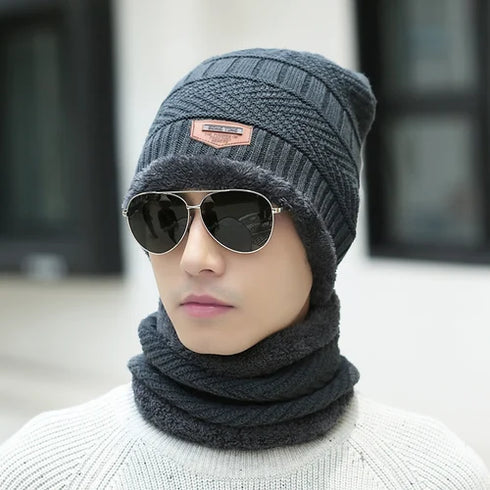 Super Sale!!! 🚀🚀-Flat 50% OFF 😮| Beanie Cap + Neck Warmer 🔥🔥