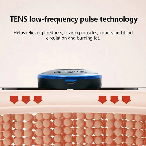 Neck Rechargeable Massager Electric Neck Massage EMS Cervical Vertebral Massage Patch for Muscle Pain Relief