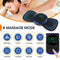 Neck Rechargeable Massager Electric Neck Massage EMS Cervical Vertebral Massage Patch for Muscle Pain Relief