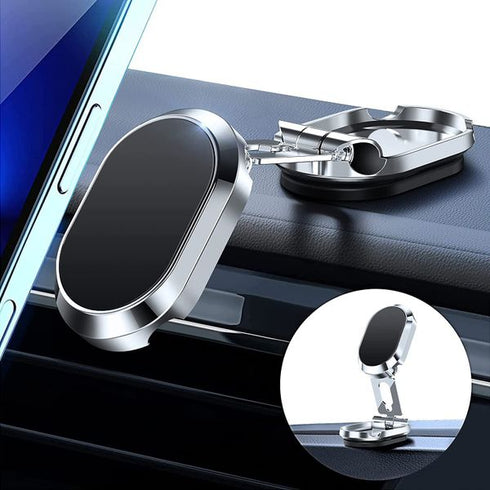 Alloy Folding Magnetic Car Phone Holder | 🔥 LAST DAY SALE 50% OFF 🔥